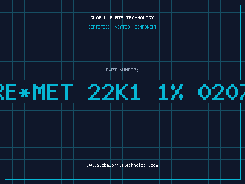 Aviation Part RE*MET 22K1 1% 0207