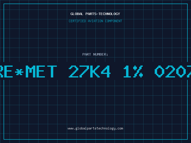 Aviation Part RE*MET 27K4 1% 0207