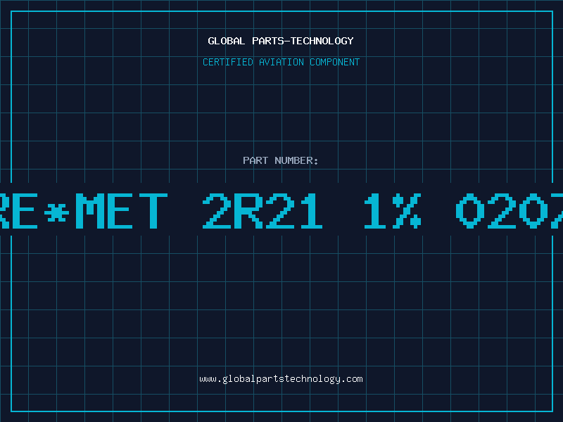Aviation Part RE*MET 2R21 1% 0207