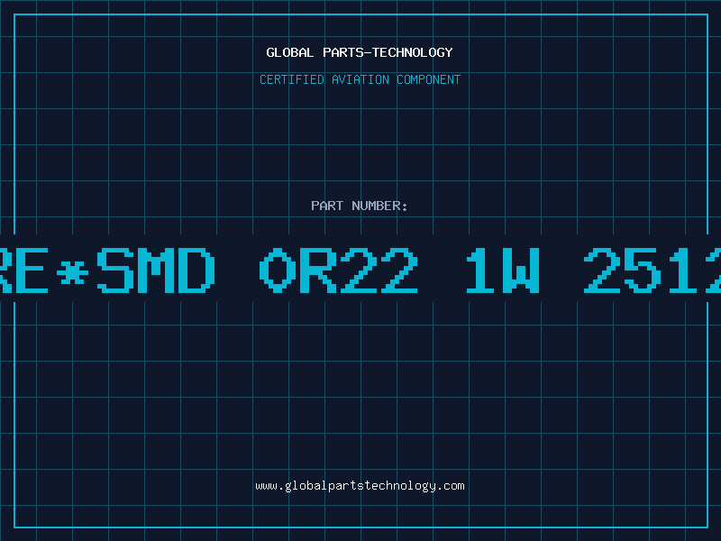 Aviation Part RE*SMD 0R22 1W 2512