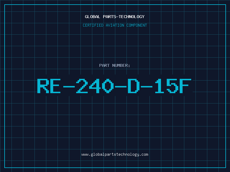 Aviation Part RE-240-D-15F
