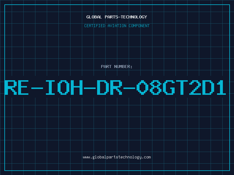 Aviation Part RE-IOH-DR-08GT2D1