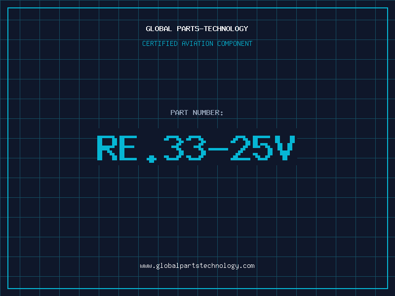 Aviation Part RE.33-25V