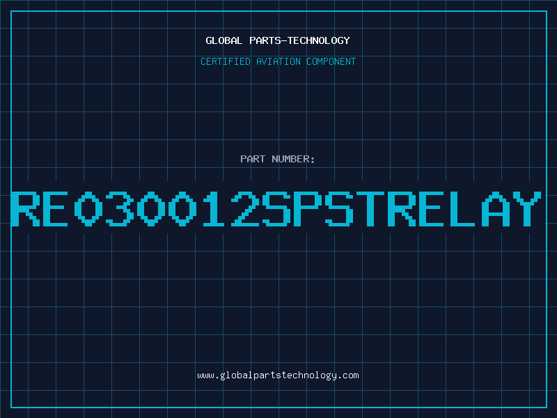 Aviation Part RE030012SPSTRELAY