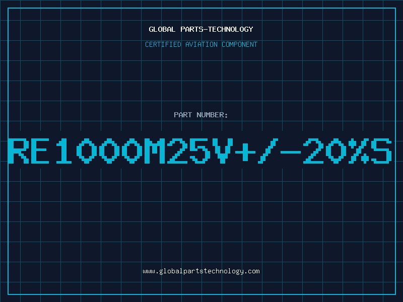 Aviation Part RE1000M25V+/-20%S