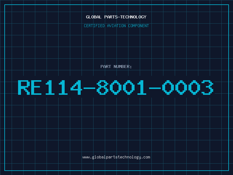 Aviation Part RE114-8001-0003