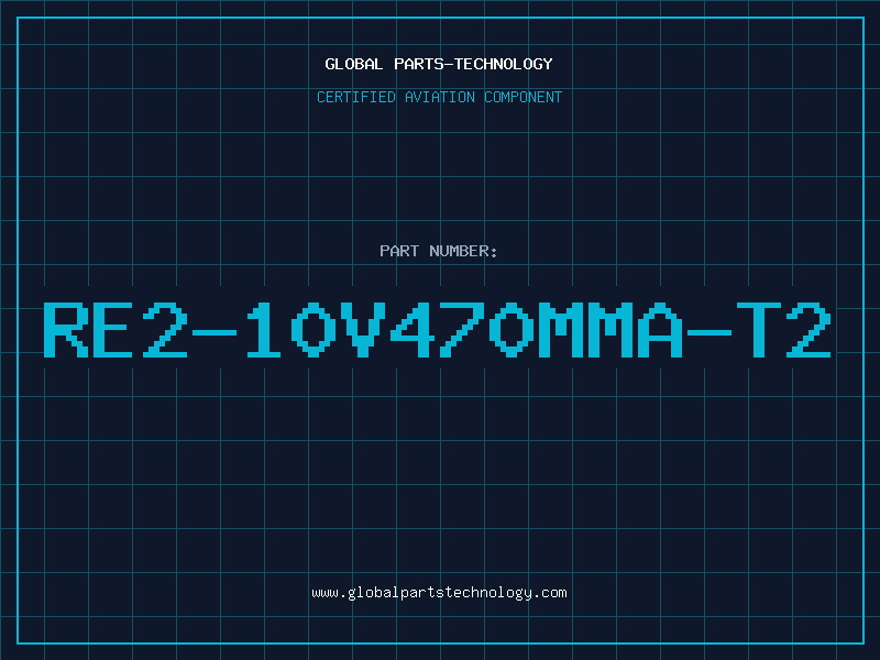 Aviation Part RE2-10V470MMA-T2