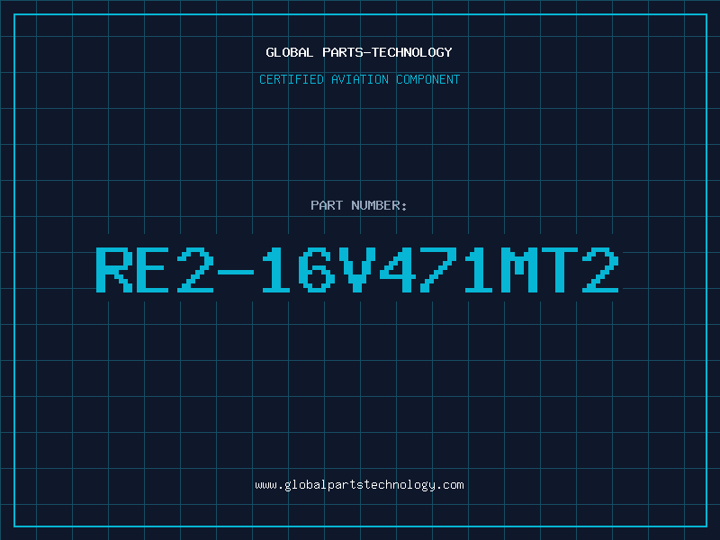 Aviation Part RE2-16V471MT2