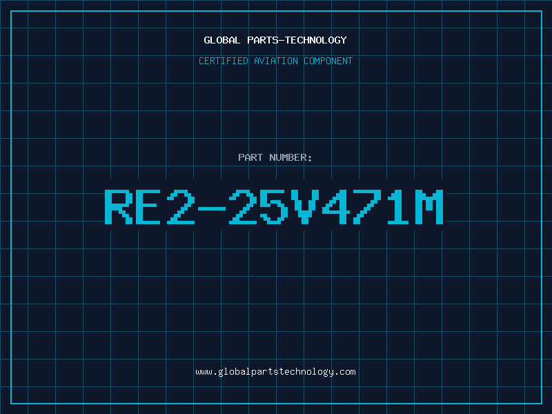 Aviation Part RE2-25V471M