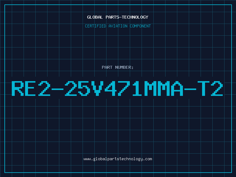 Aviation Part RE2-25V471MMA-T2