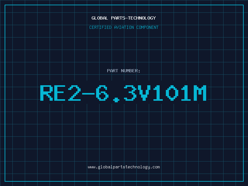Aviation Part RE2-6.3V101M