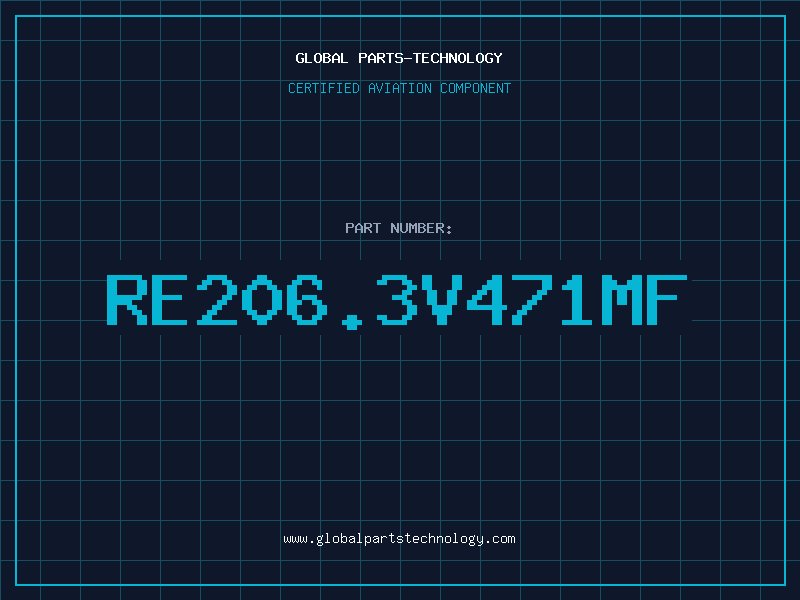Aviation Part RE206.3V471MF