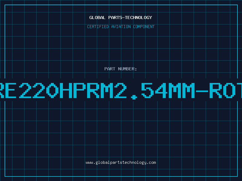 Aviation Part RE220HPRM2.54MM-ROT