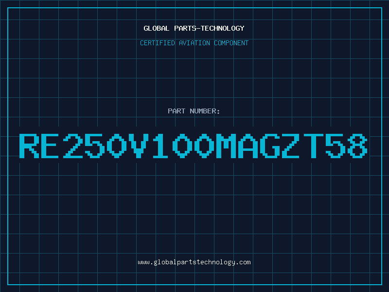 Aviation Part RE250V100MAGZT58