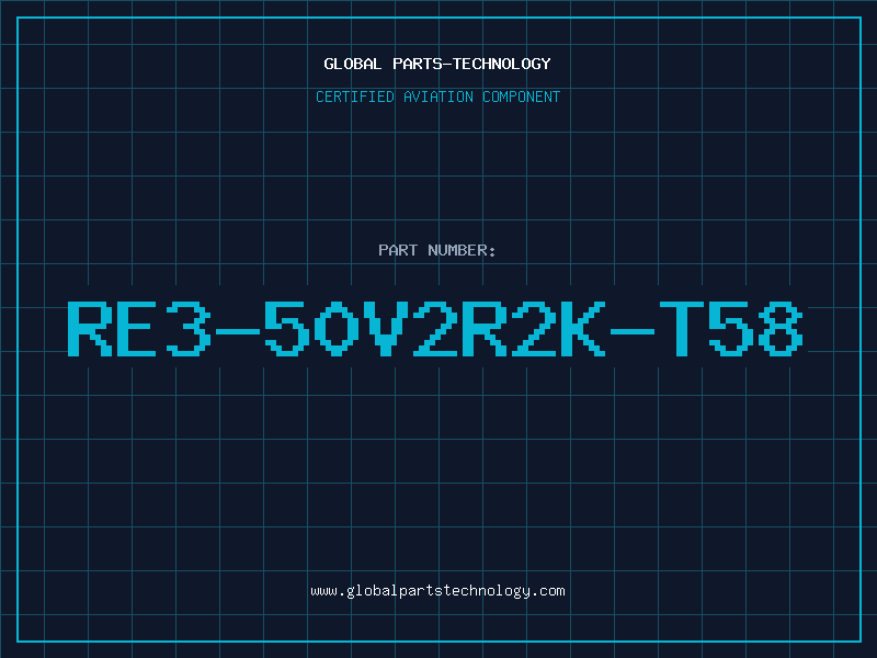 Aviation Part RE3-50V2R2K-T58