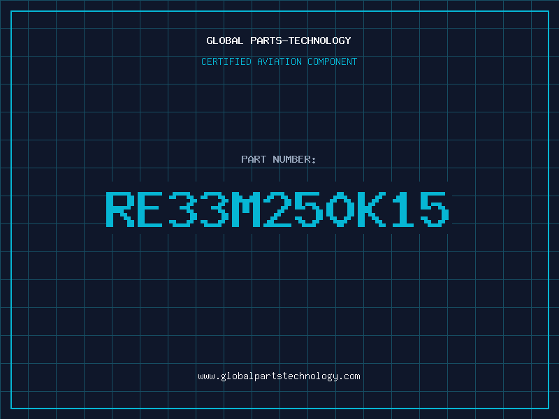 Aviation Part RE33M250K15