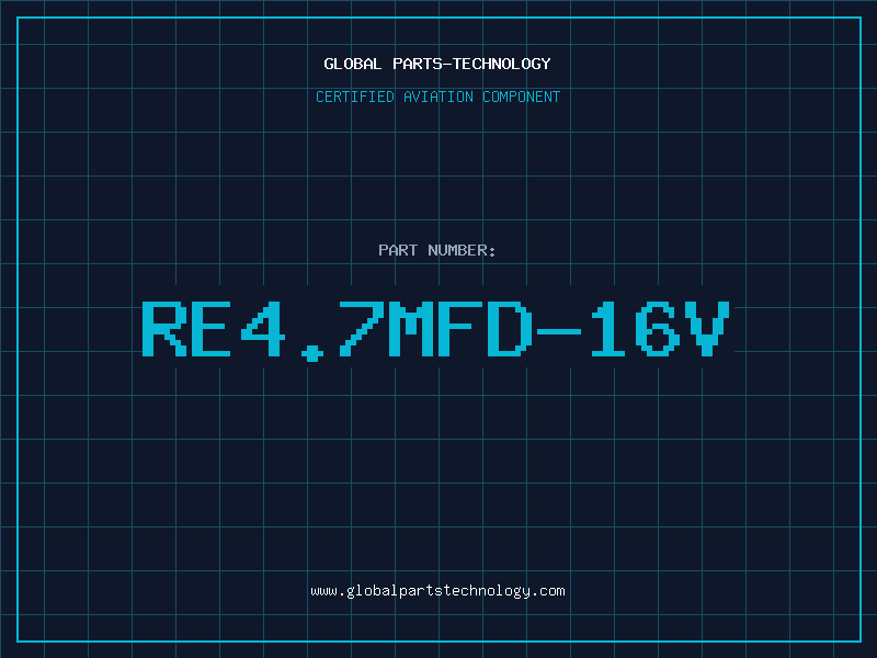Aviation Part RE4.7MFD-16V