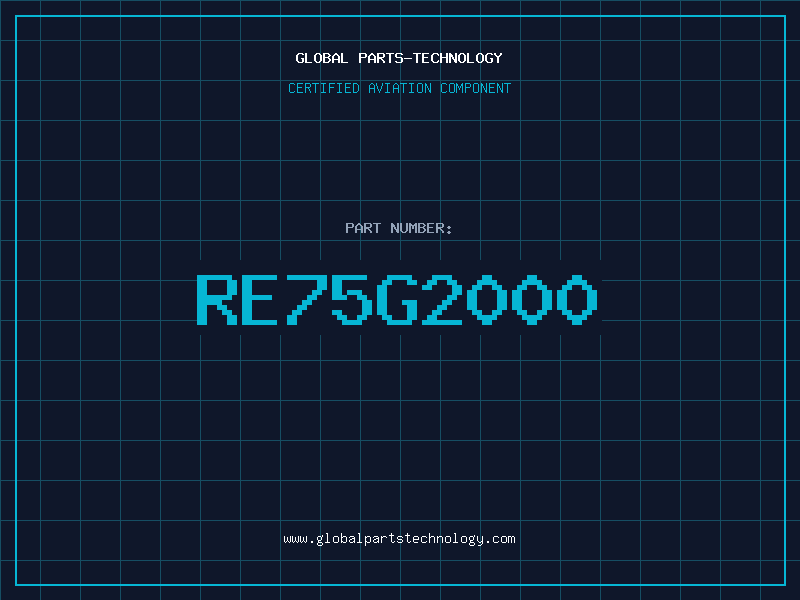 Aviation Part RE75G2000