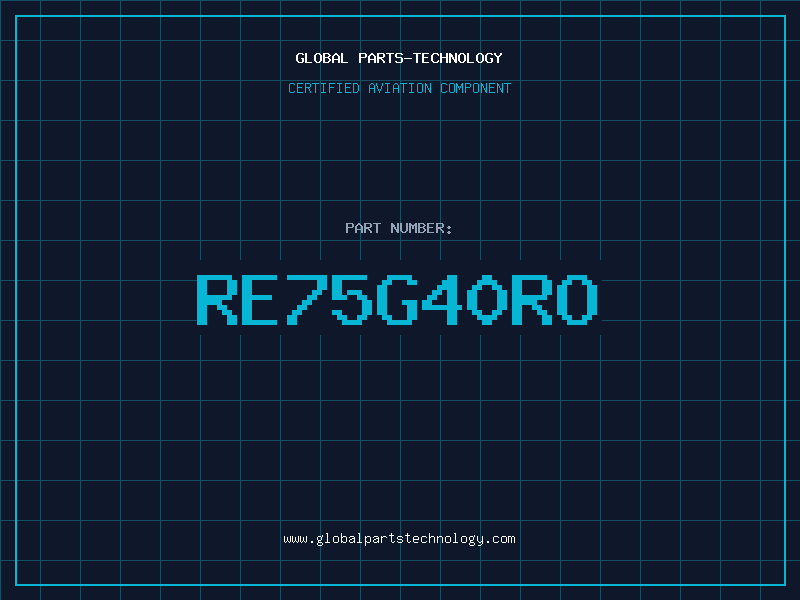 Aviation Part RE75G40RO