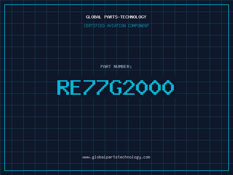 Aviation Part RE77G2000