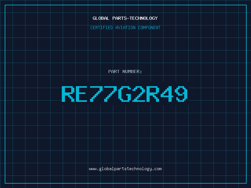 Aviation Part RE77G2R49