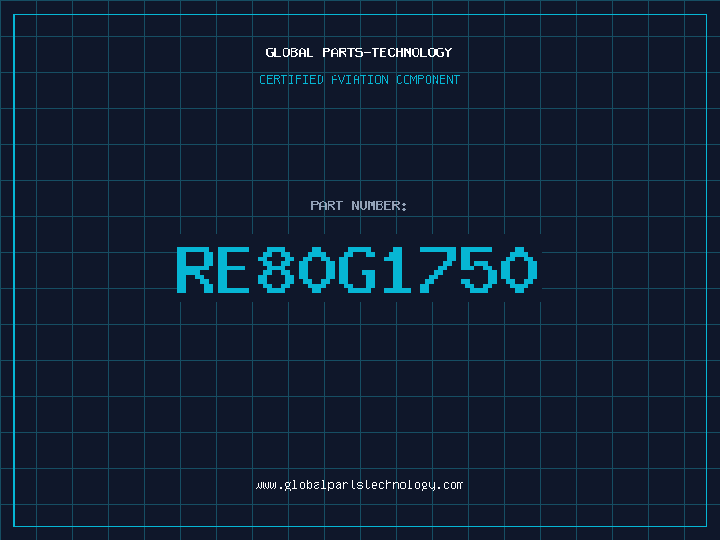 Aviation Part RE80G1750