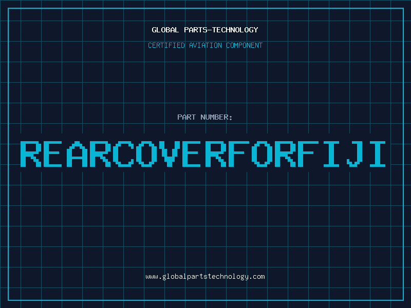 Aviation Part REARCOVERFORFIJI