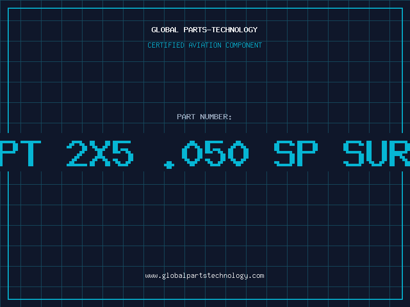 Aviation Part RECEPT 2X5 .050 SP SURF-MT