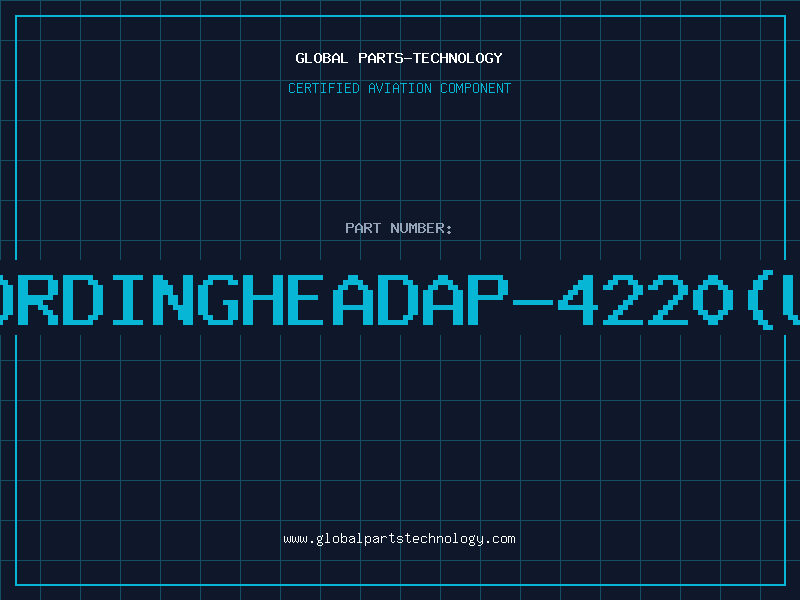 Aviation Part RECORDINGHEADAP-4220(USED