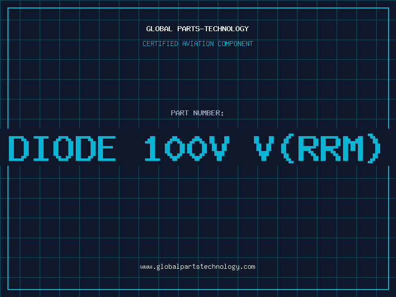 Aviation Part RECT DIODE 100V V(RRM) DO-4