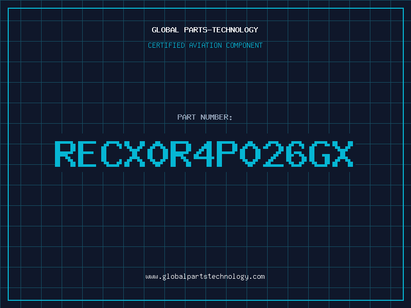 Aviation Part RECX0R4P026GX