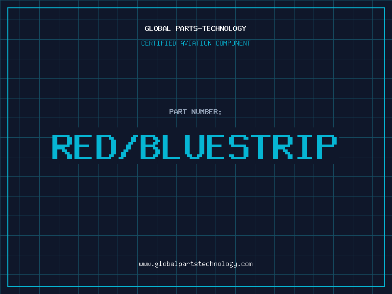 Aviation Part RED/BLUESTRIP