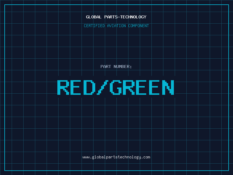 Aviation Part RED/GREEN