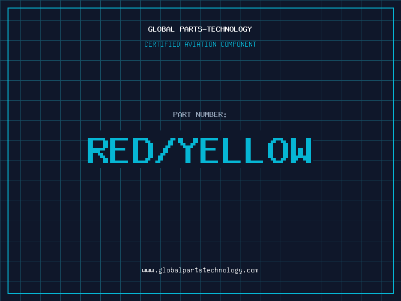 Aviation Part RED/YELLOW