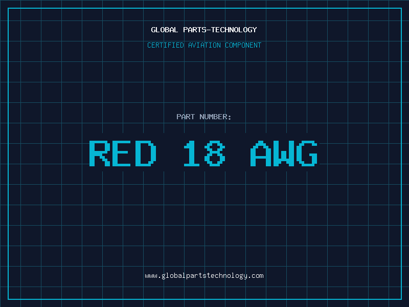 Aviation Part RED 18 AWG
