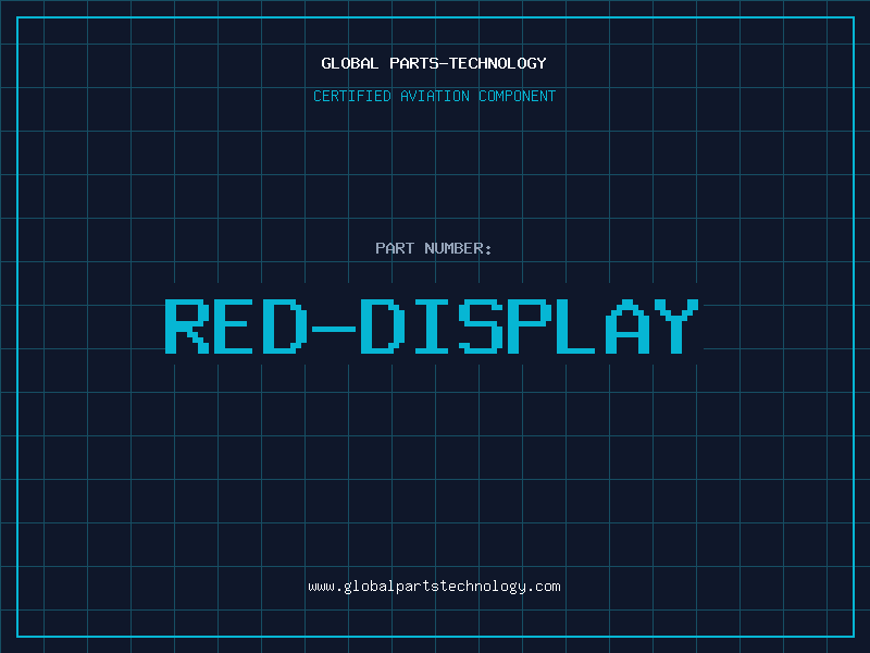 Aviation Part RED-DISPLAY