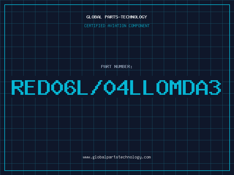 Aviation Part RED06L/04LLOMDA3