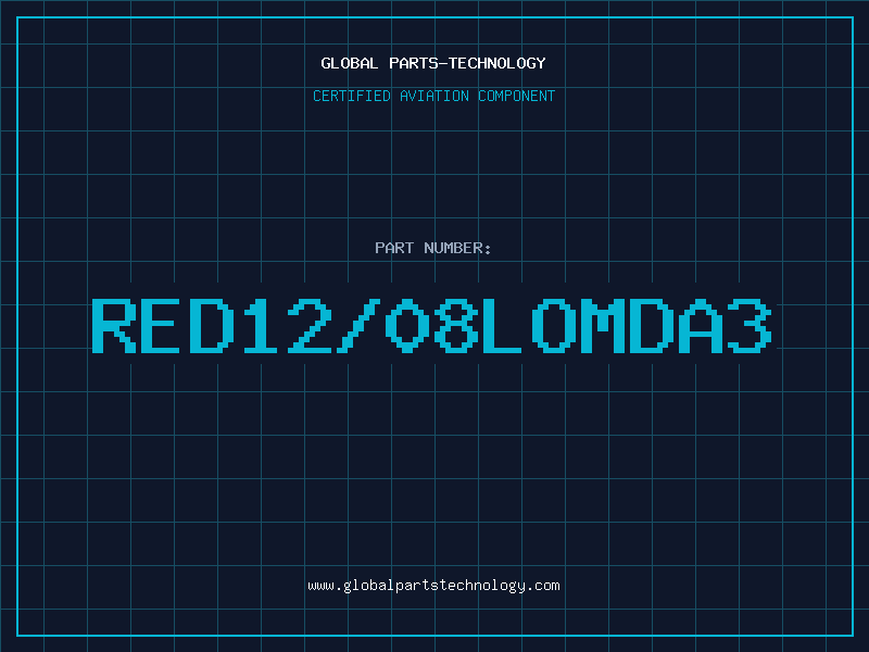 Aviation Part RED12/08LOMDA3