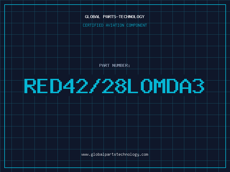 Aviation Part RED42/28LOMDA3