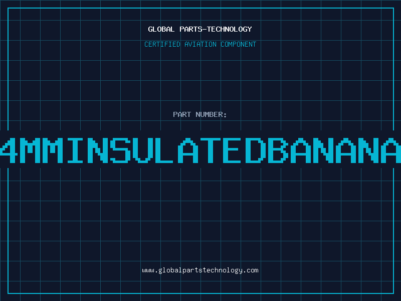 Aviation Part RED4MMINSULATEDBANANASKT