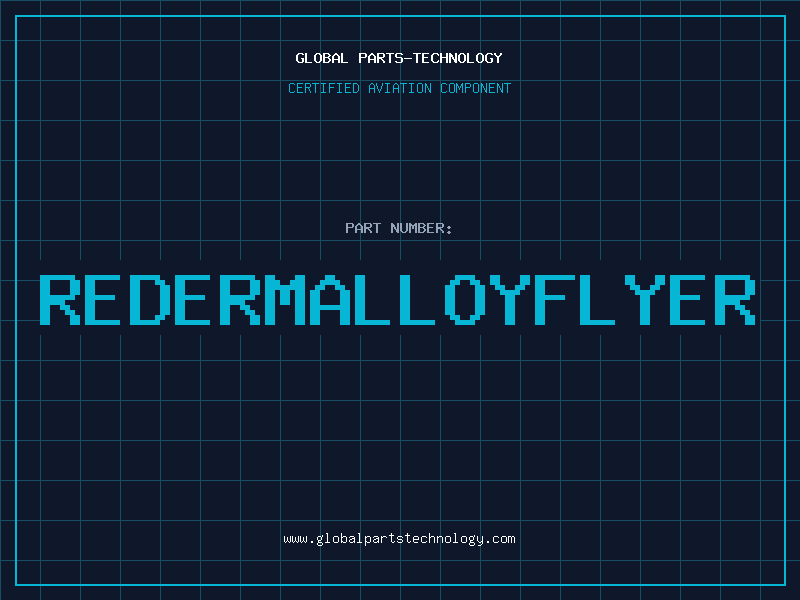 Aviation Part REDERMALLOYFLYER
