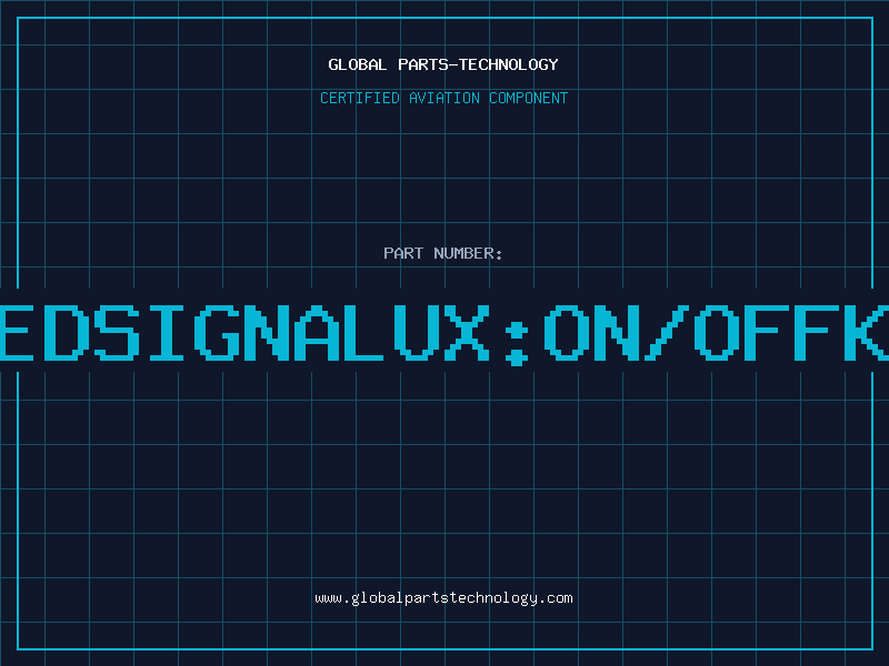 Aviation Part REDSIGNALUX:ON/OFFKE