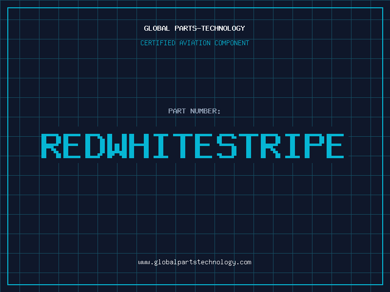 Aviation Part REDWHITESTRIPE
