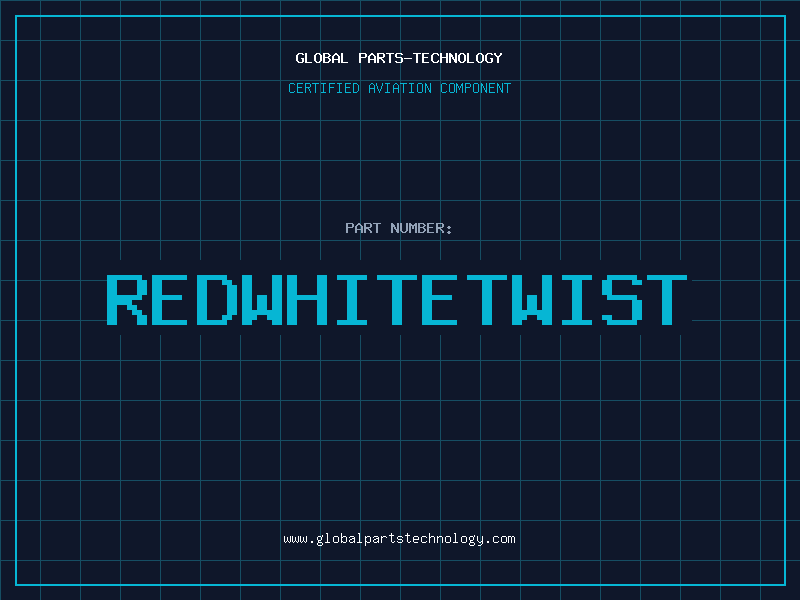 Aviation Part REDWHITETWIST
