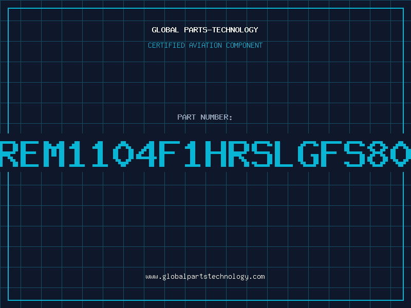 Aviation Part REM1104F1HRSLGFS80