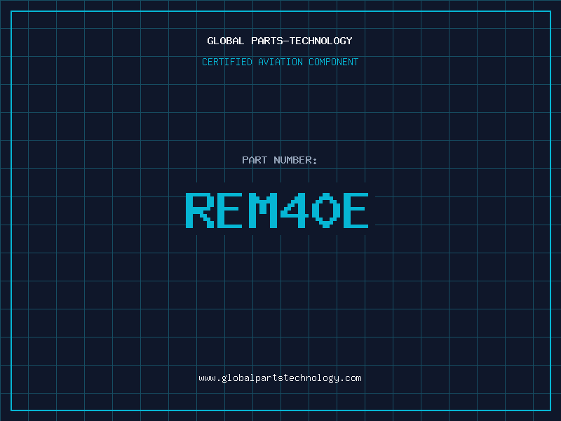 Aviation Part REM40E