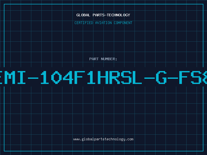 Aviation Part REMI-104F1HRSL-G-FS80