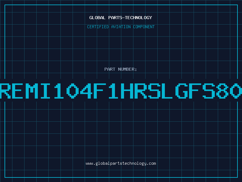 Aviation Part REMI104F1HRSLGFS80
