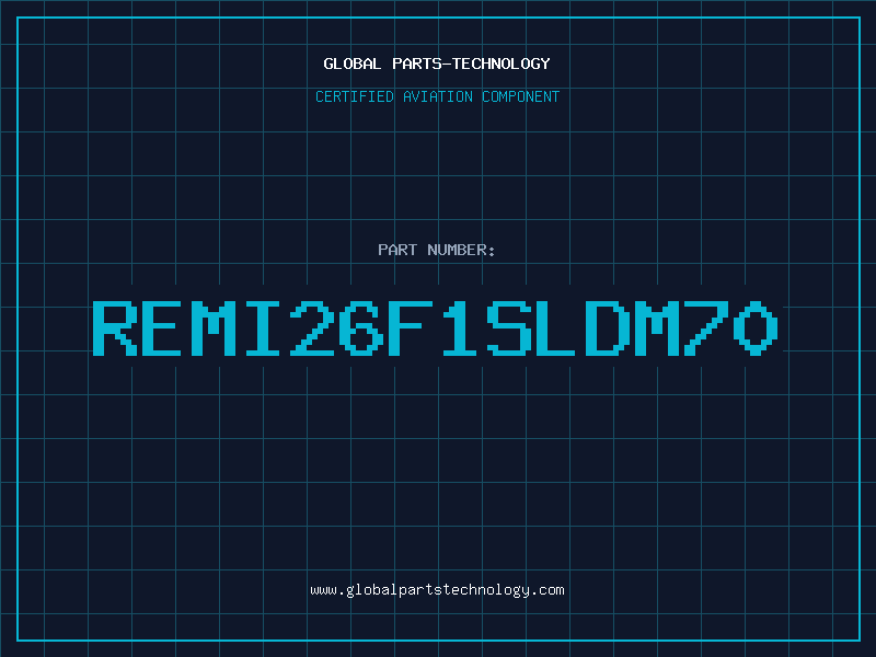 Aviation Part REMI26F1SLDM70