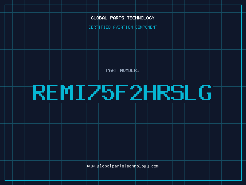 Aviation Part REMI75F2HRSLG